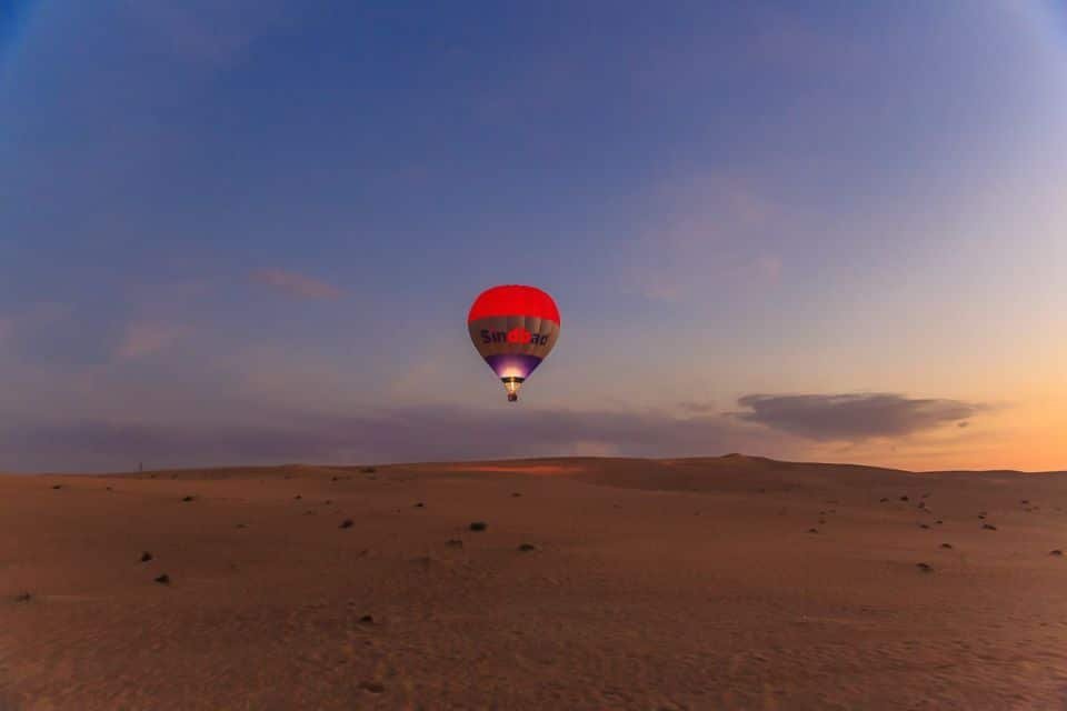 Hot Air Balloon Ride Dubai 2026