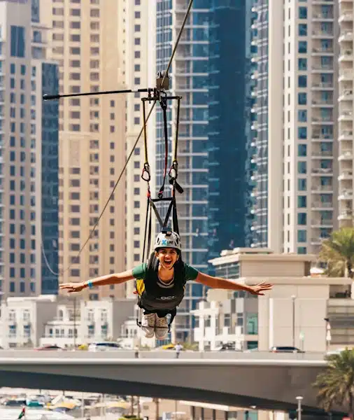 dubai zipline
